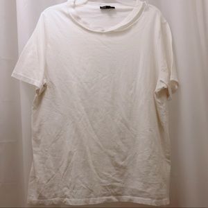 Topshop slit collar shirt